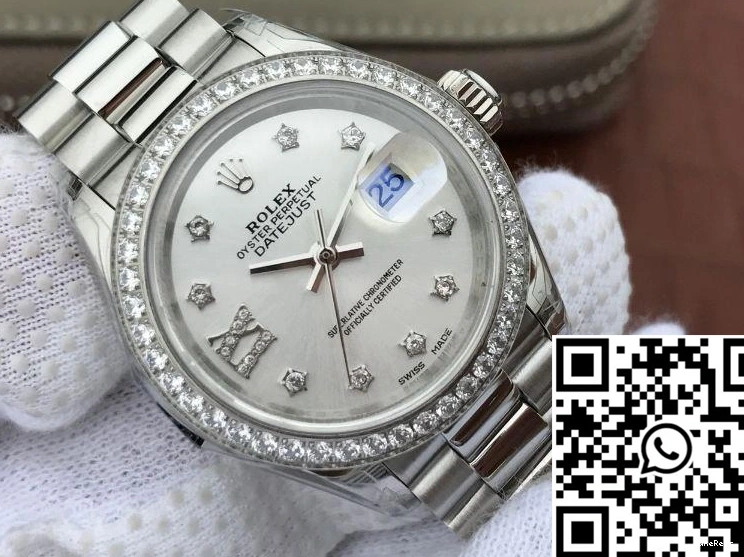 28mm 279136RBR Datejust Silver Lady Dial Rolex 0712